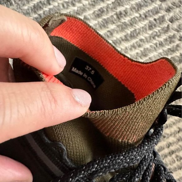 Moncler khaki monte runner high shoes - 37.5 - Picture 3 of 9